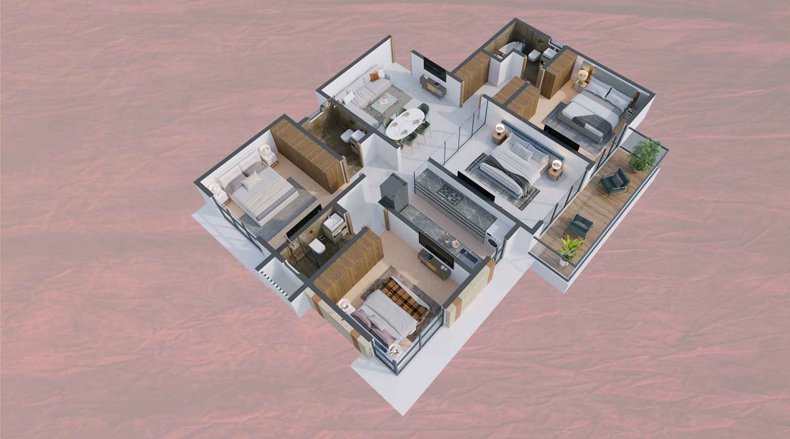 Swastik-legacy-Floor-Plan-3BHK-1000Sqft